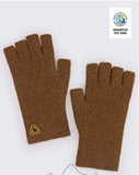 Men's Alpaca Half Finger Gloves