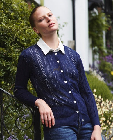 Natalia Alpaca Cardigan