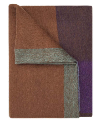 Alpaca Throw Blanket - Kaleidoscope