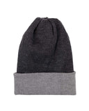 Alpaca Beanie - Reversible Ribbed