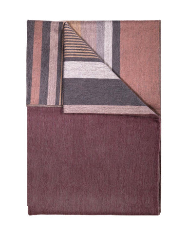 Alpaca Blanket - Cranberry