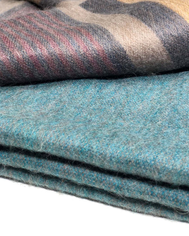 Alpaca Throw- Jade Forest