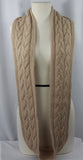 Infinity Alpaca Scarf- Beige