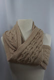 Infinity Alpaca Scarf- Beige