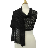 Alpaca Scarf/Shawl - Handwoven Lace