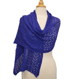 Alpaca Scarf/Shawl - Handwoven Lace