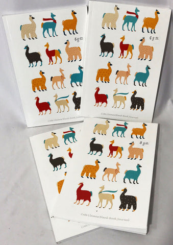 Blank Journal Llama Notebook