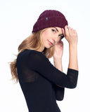 Alpaca Beanie Hat - Accordion