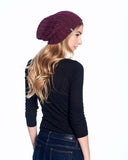 Alpaca Beanie Hat - Accordion