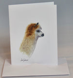 Alpaca & Llama Watercolor Notecards