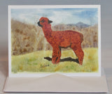 Alpaca & Llama Watercolor Notecards