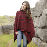 Garnet Gem Alpaca Ruana