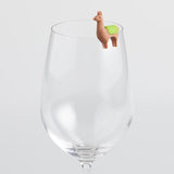 Llama Wine Glass Markers
