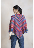 RUSSET BABY ALPACA & WOOL PONCHO