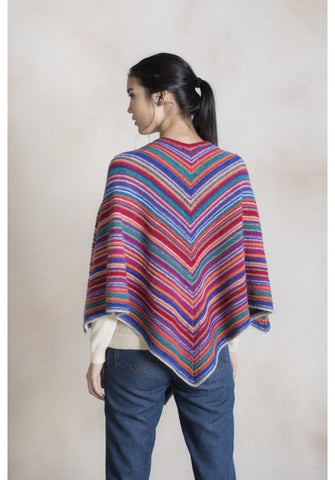 RUSSET BABY ALPACA & WOOL PONCHO