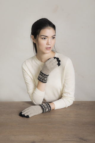 REINA BABY ALPACA & WOOL GLOVES