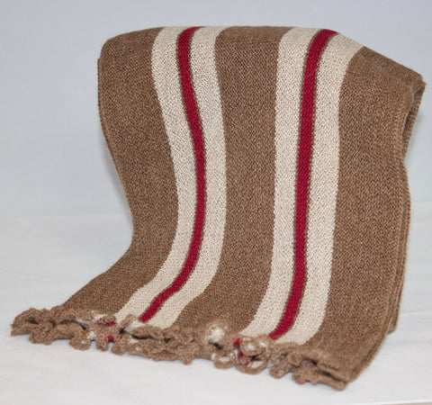 Stripped Knit Scarf