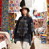Venetian Alpaca Ruana